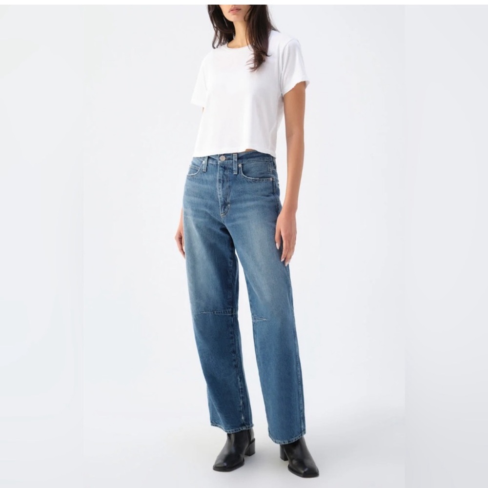 AMO Sandra Baggy Blue Jeans Women's Size 30